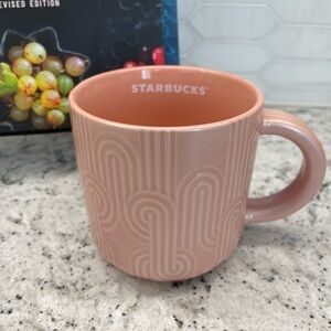 Starbucks Spring 2024 Ceramic Pastel
Pink Curved Mug. 14 Oz. NWT. Brand New!